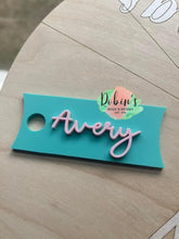 Load image into Gallery viewer, Custom Cup Name Plate