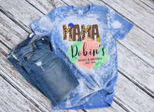 Load image into Gallery viewer, Custom Softball Bleached Tshirt