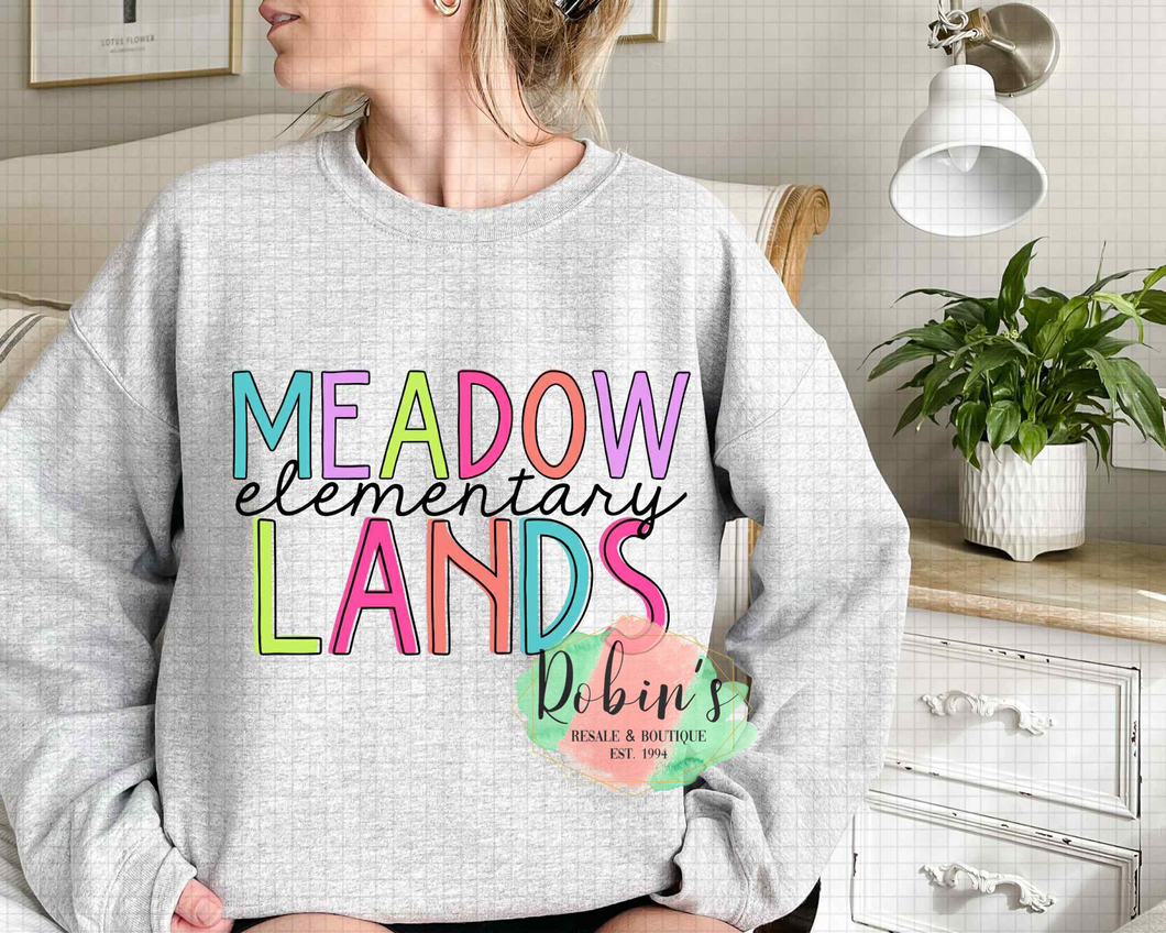 Meadowland’s Elementary Tee,Sweatshirt or Hoodie Preorder