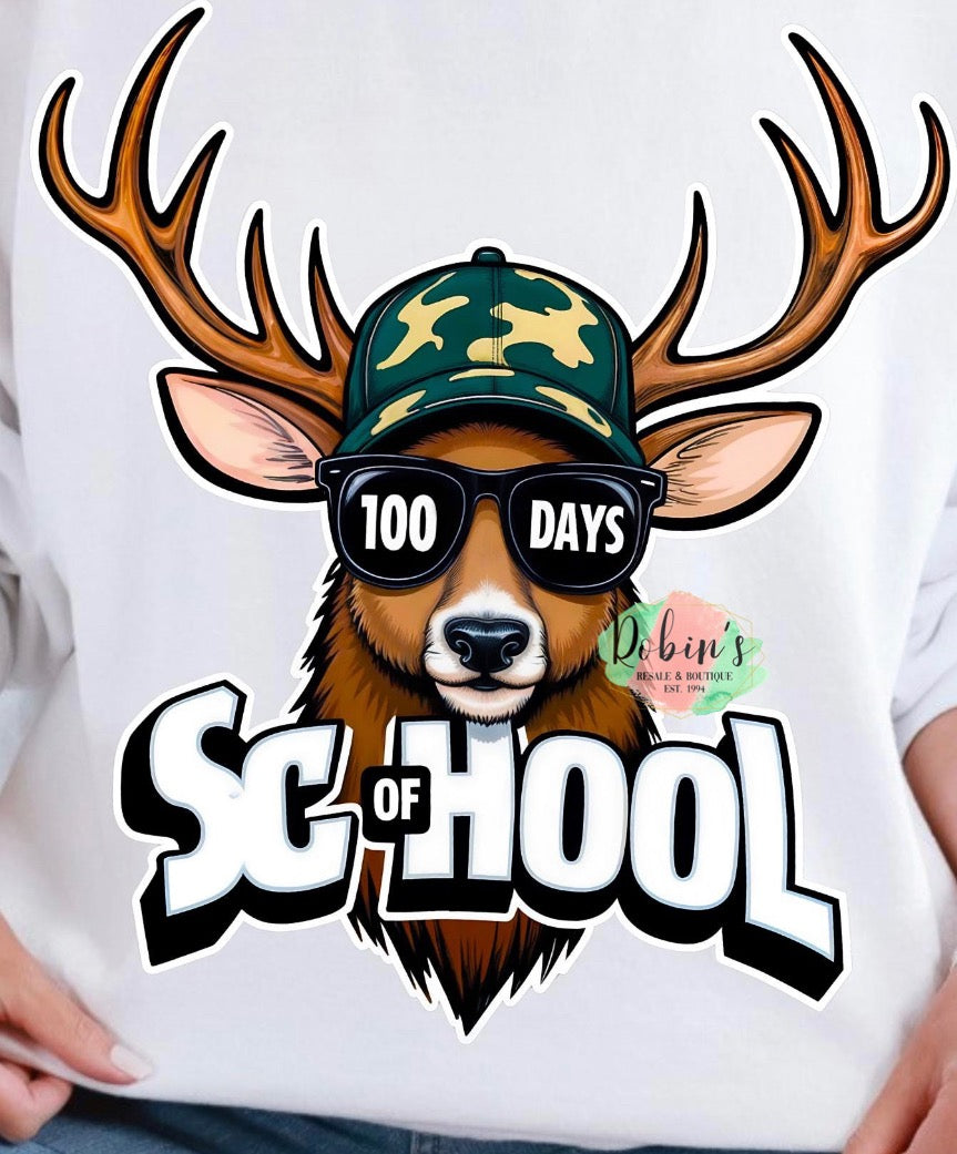 Deer 100 Days Of School Preorder