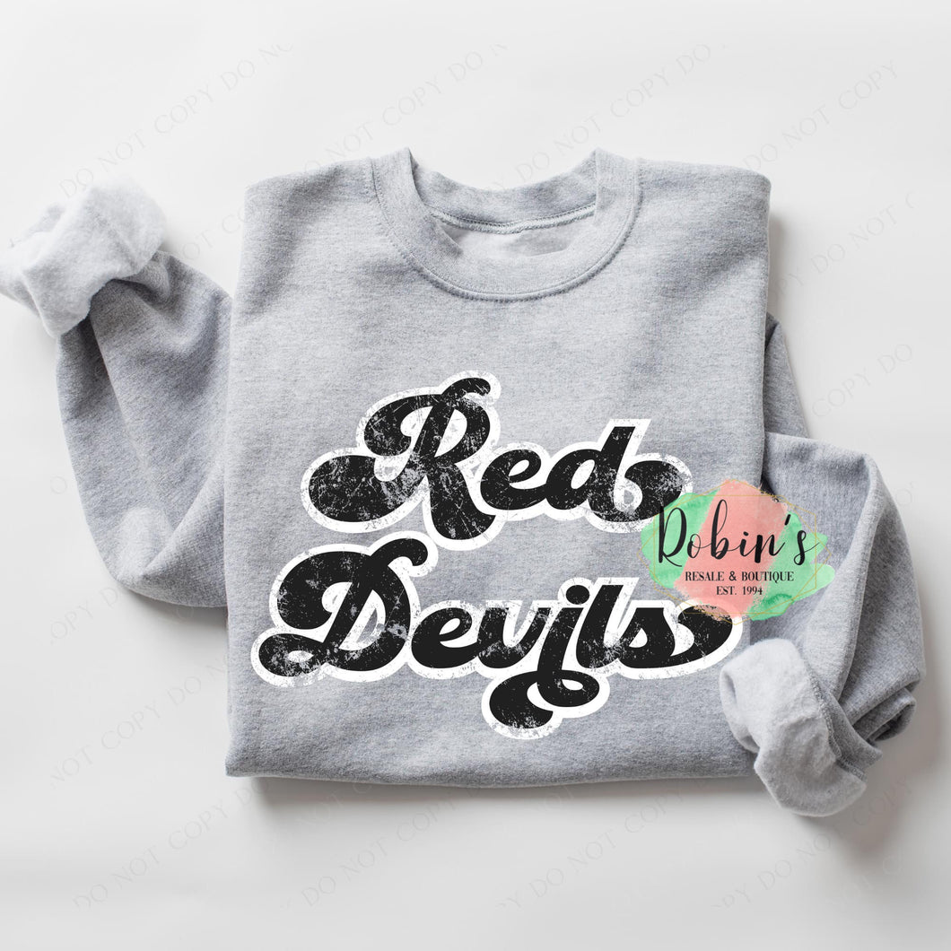 Red Devils Tee or Sweatshirt Preorder