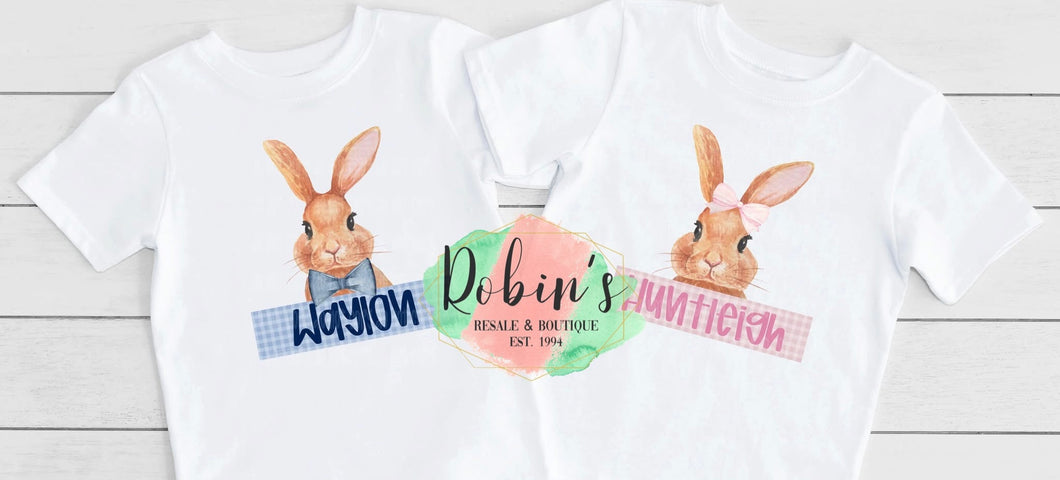 Custom Easter Bunny Name Preorder