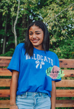 Load image into Gallery viewer, Wildcats Gingham Bow Tee, Sweatshirt, Hoodie Preorder
