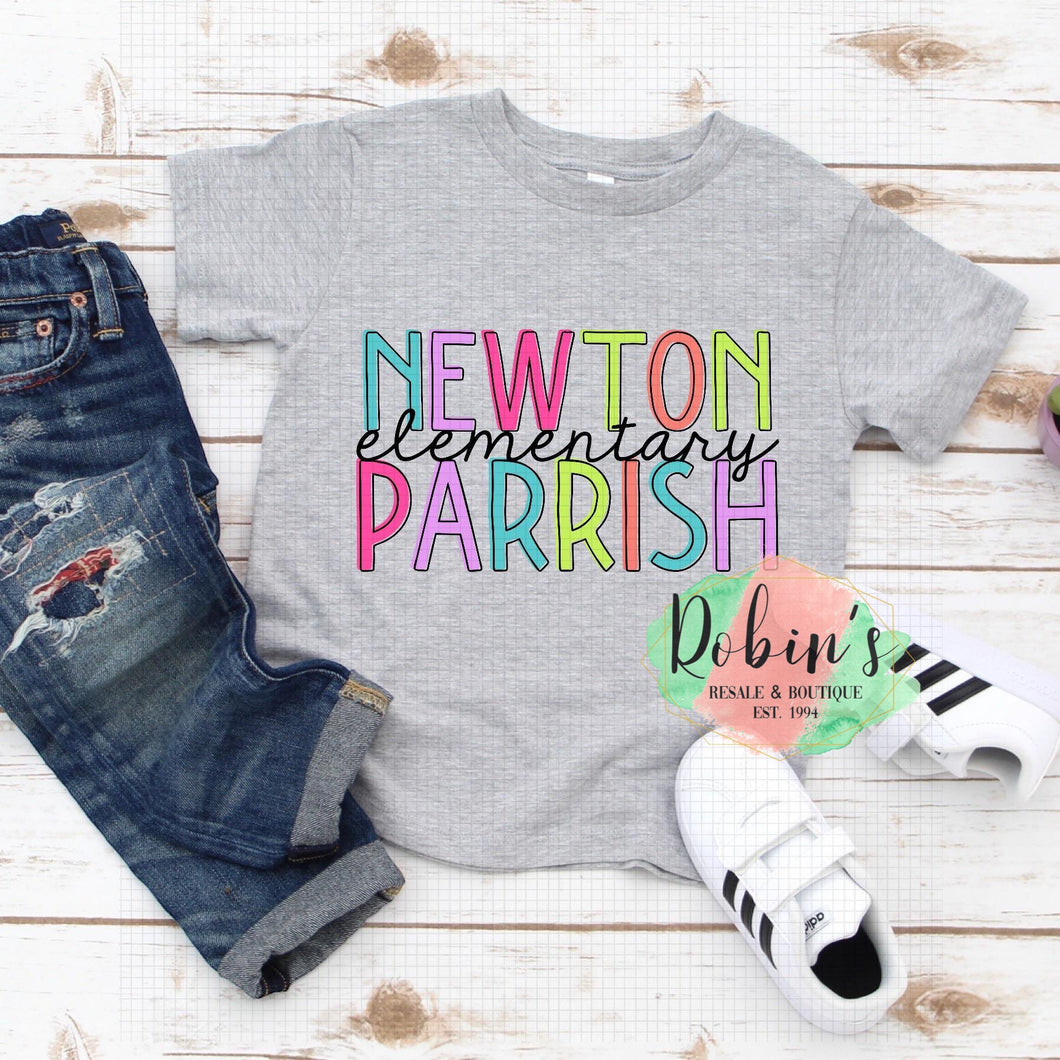 Newton Parrish Elementary Tee, Sweatshirt or Hoodie Preorder