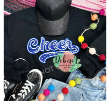 Load image into Gallery viewer, Blue Cheer Sequin Patch Sweatshirt

