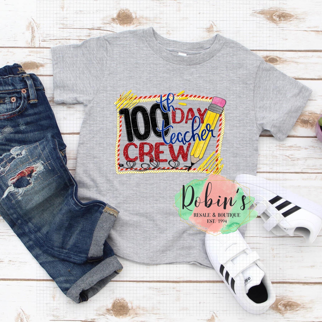 Teacher Crew 100 Days Of School Preorder