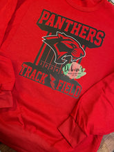 Load image into Gallery viewer, Panthers Track &amp; Field Tee, Sweatshirt or Hoodie Preorder
