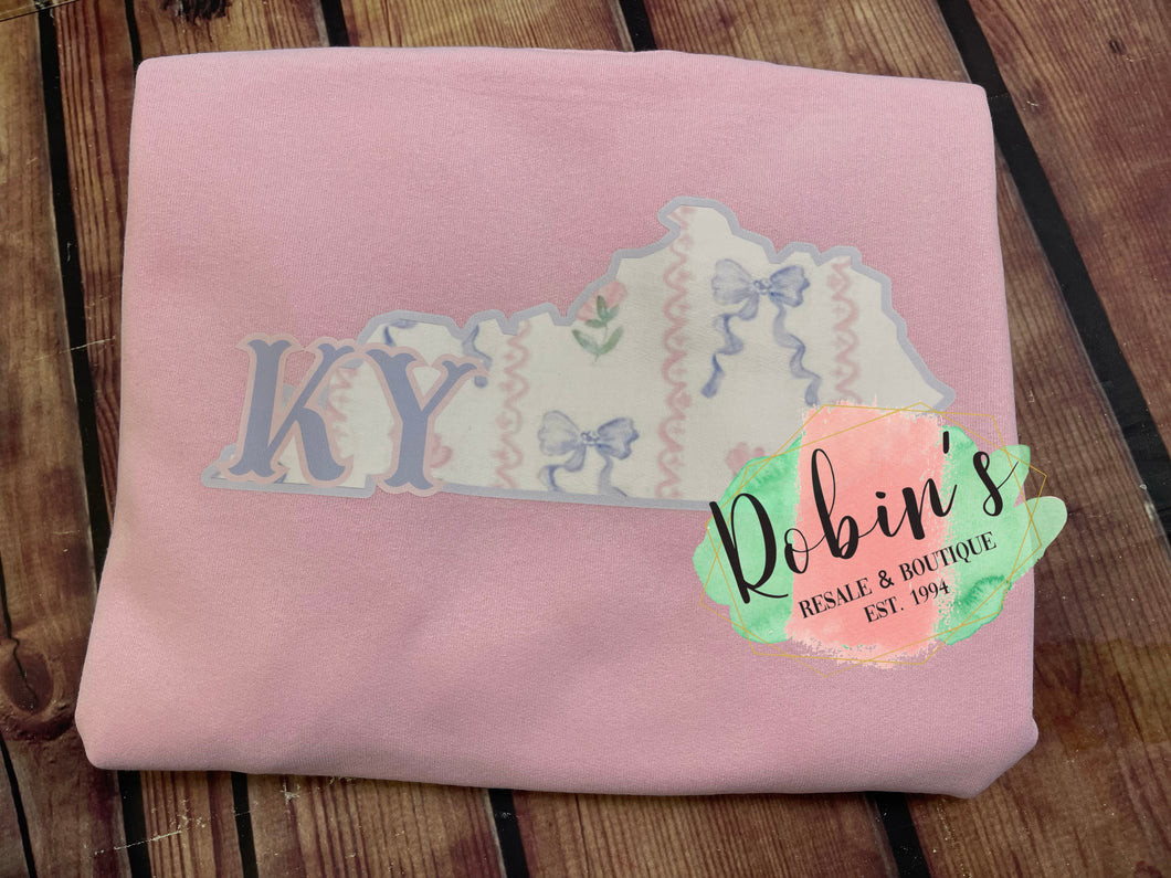 KY Bow Sweatshirt
