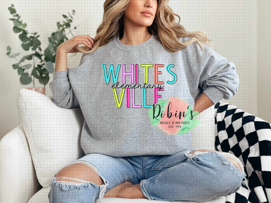 Whitesville Elementary Tee, Sweatshirt or Hoodie Preorder