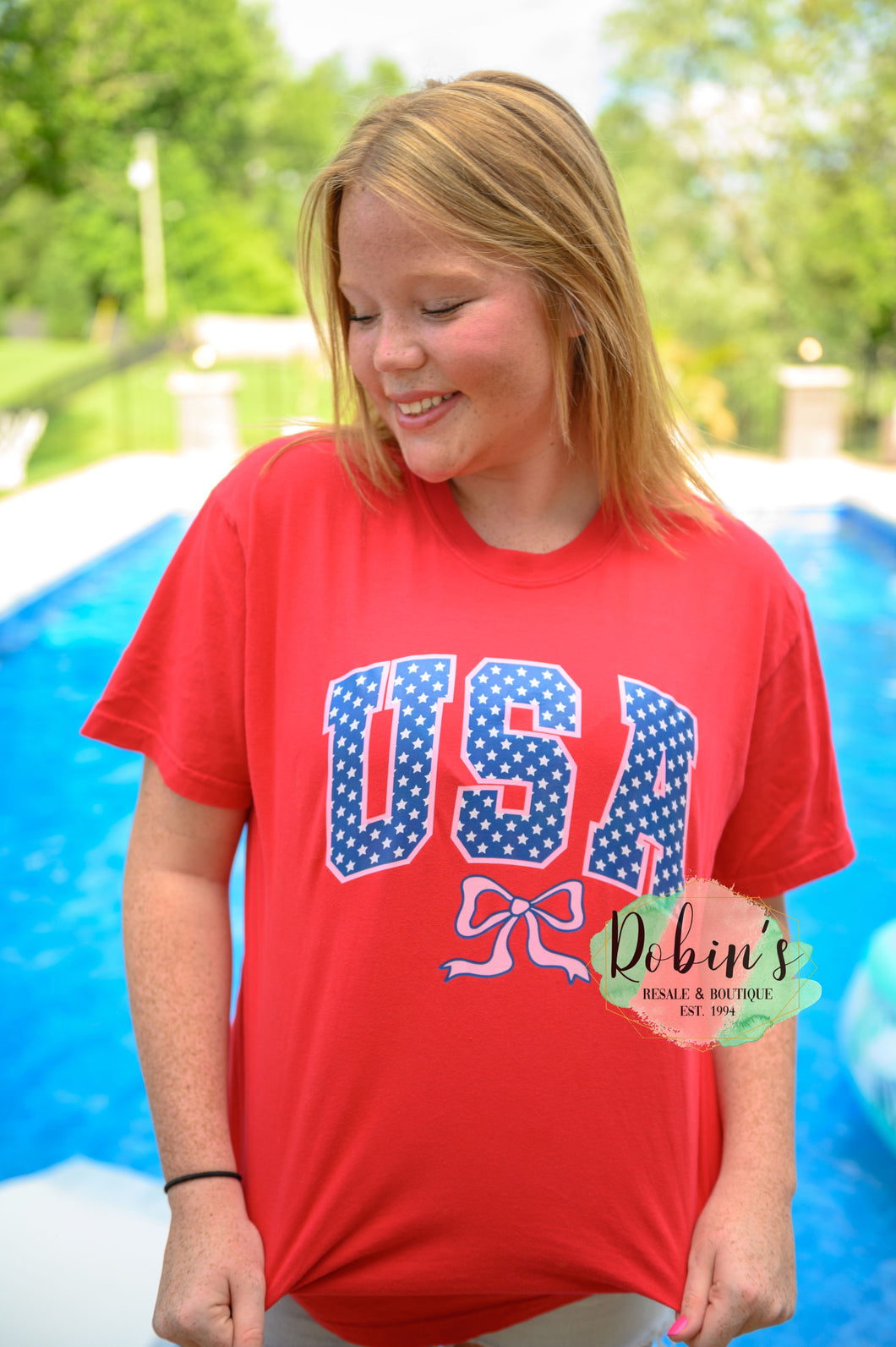 USA Bow Comfort Colors Tee