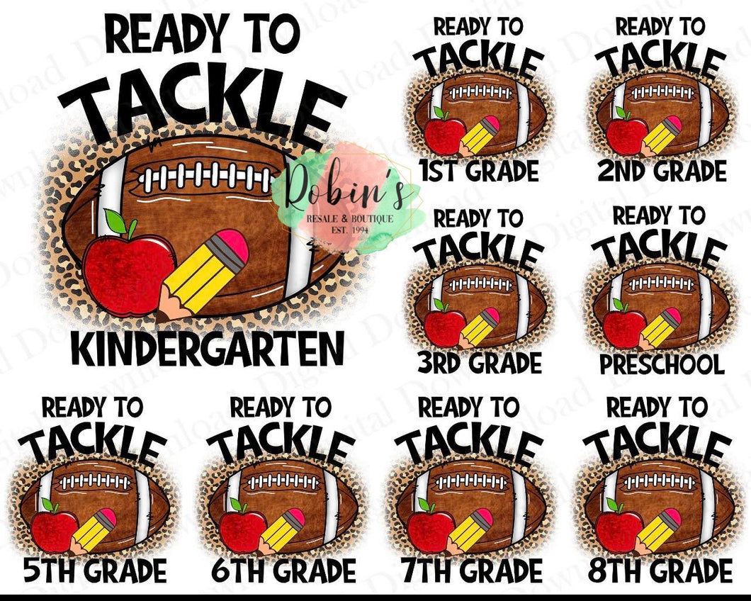 Ready To Tackle Grade- Back To School Preorder