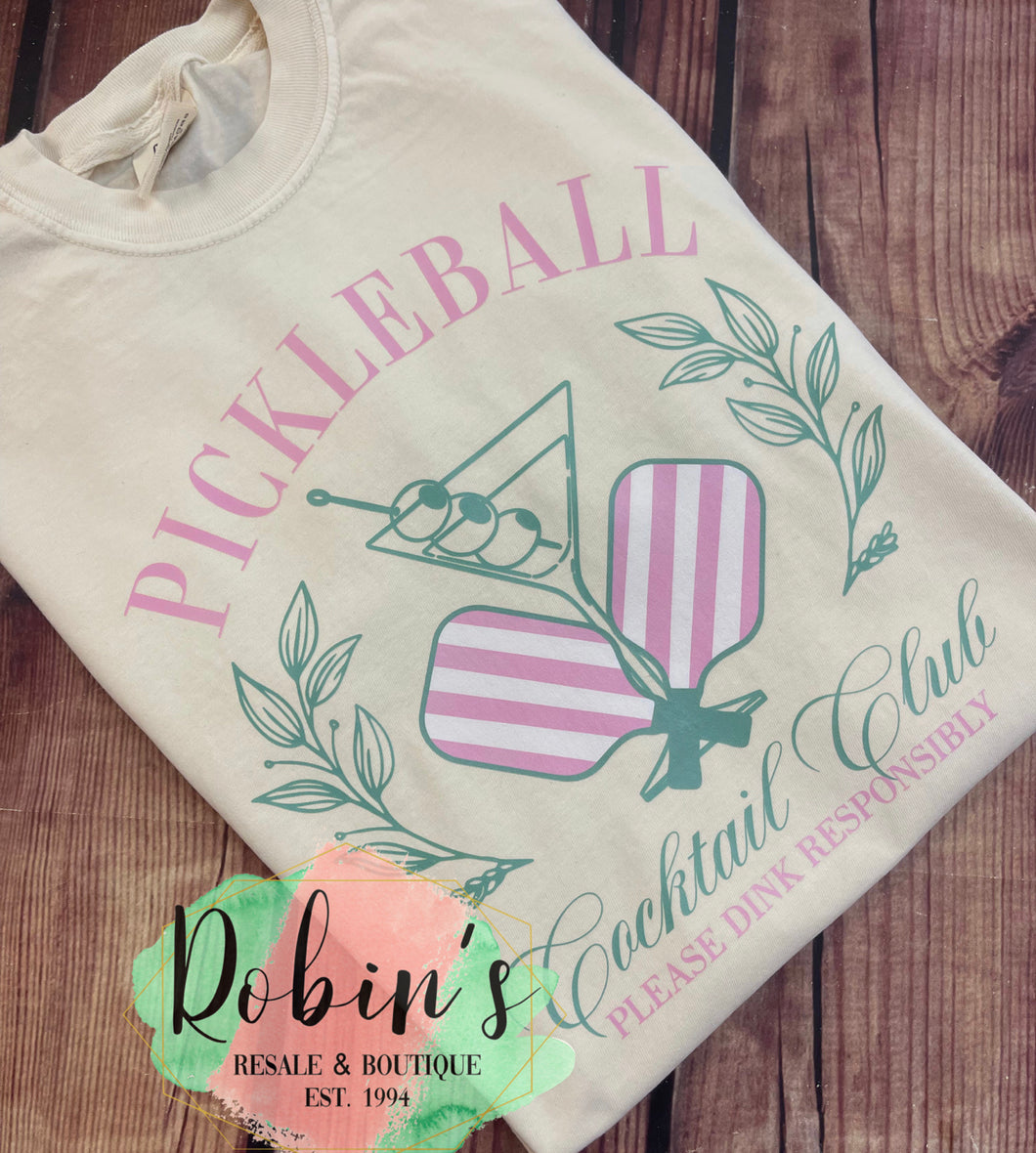 Pickleball Comfort Colors Tee