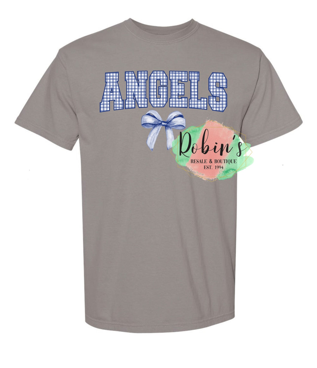 Angels Gingham Bow Preorder