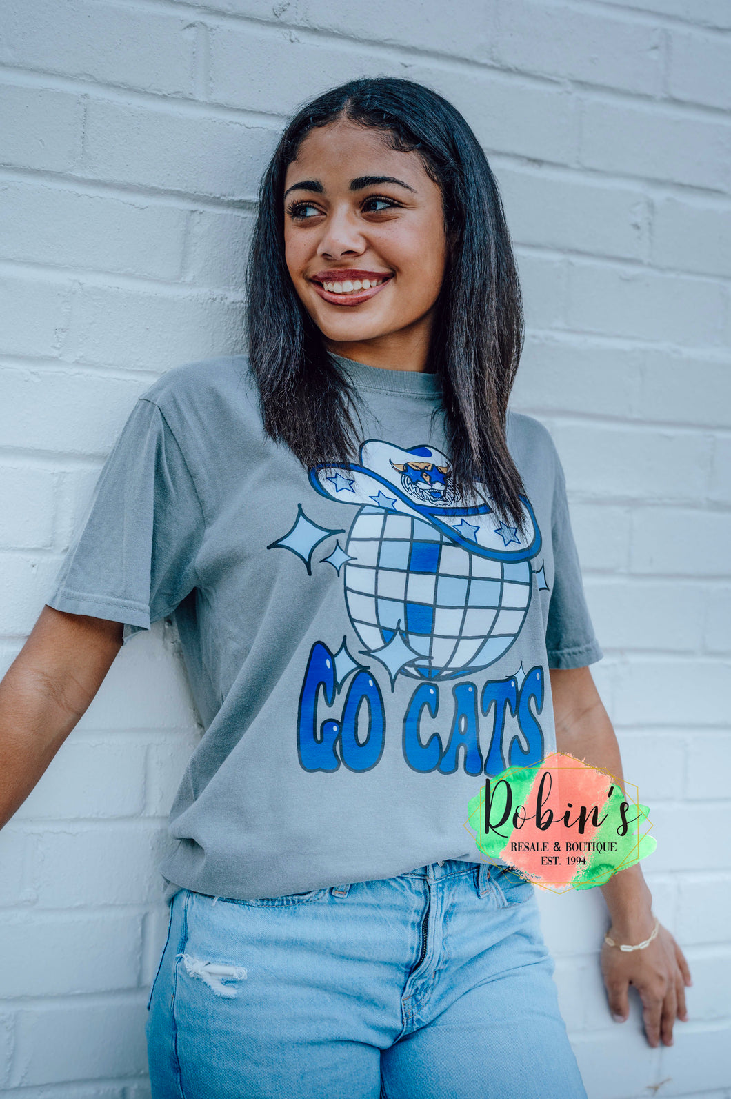 Go Cats Disco Ball Tee