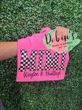 Load image into Gallery viewer, Comfort Colors CUSTOM Checkered Tee Preorder
