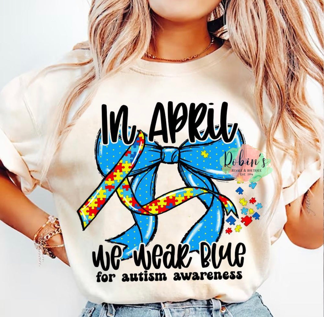 In April We Wear Blue…Autism Preorder