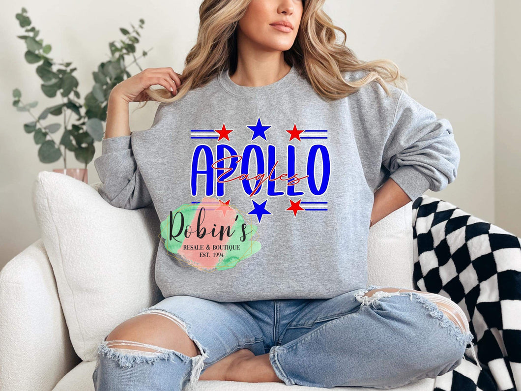 Apollo Eagles Tee,Sweatshirt or Hoodie Preorder