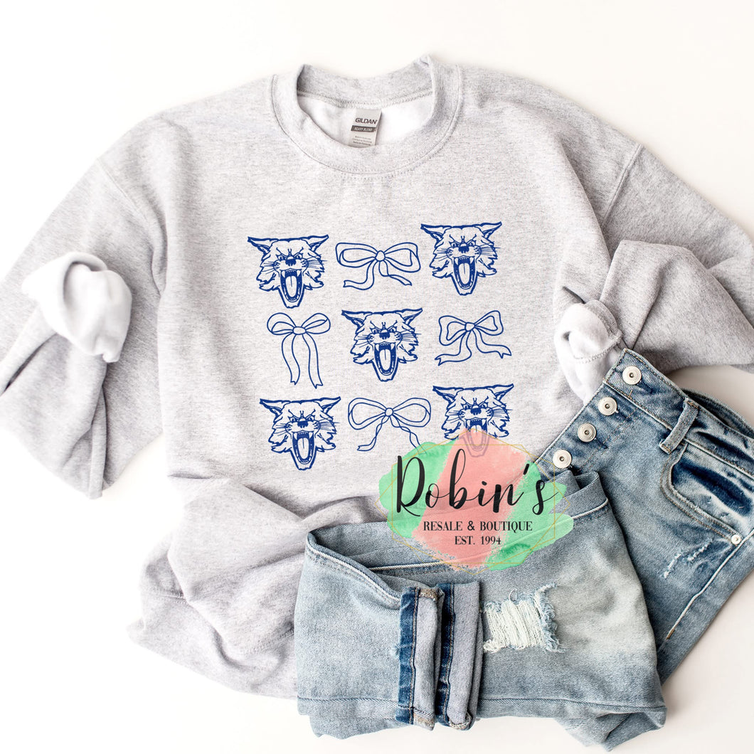 Wildcats Bows Tee, Sweatshirt & Hoodie Preorder