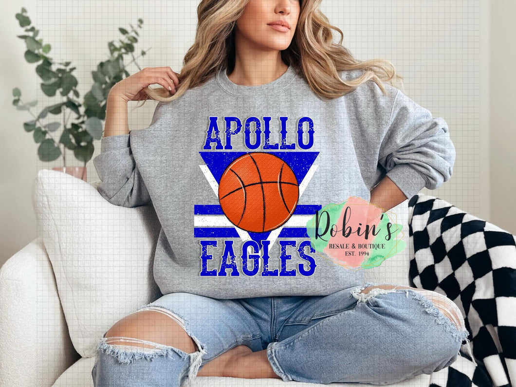 Apollo Eagles Basketball Tee,Sweatshirt or Hoodie Preorder