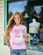 Load image into Gallery viewer, Santa University Comfort Colors Tee
