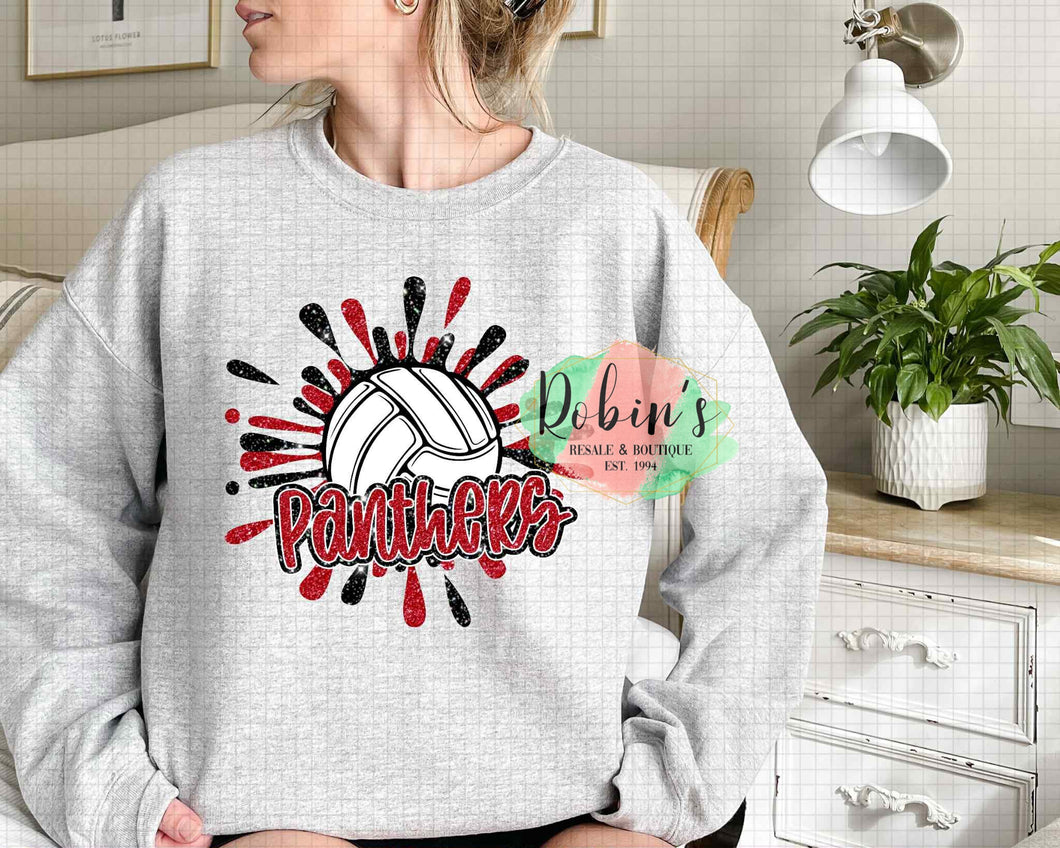Panthers Volleyball Tee or Sweatshirt Preorder