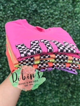 Load image into Gallery viewer, Comfort Colors CUSTOM Checkered Tee Preorder
