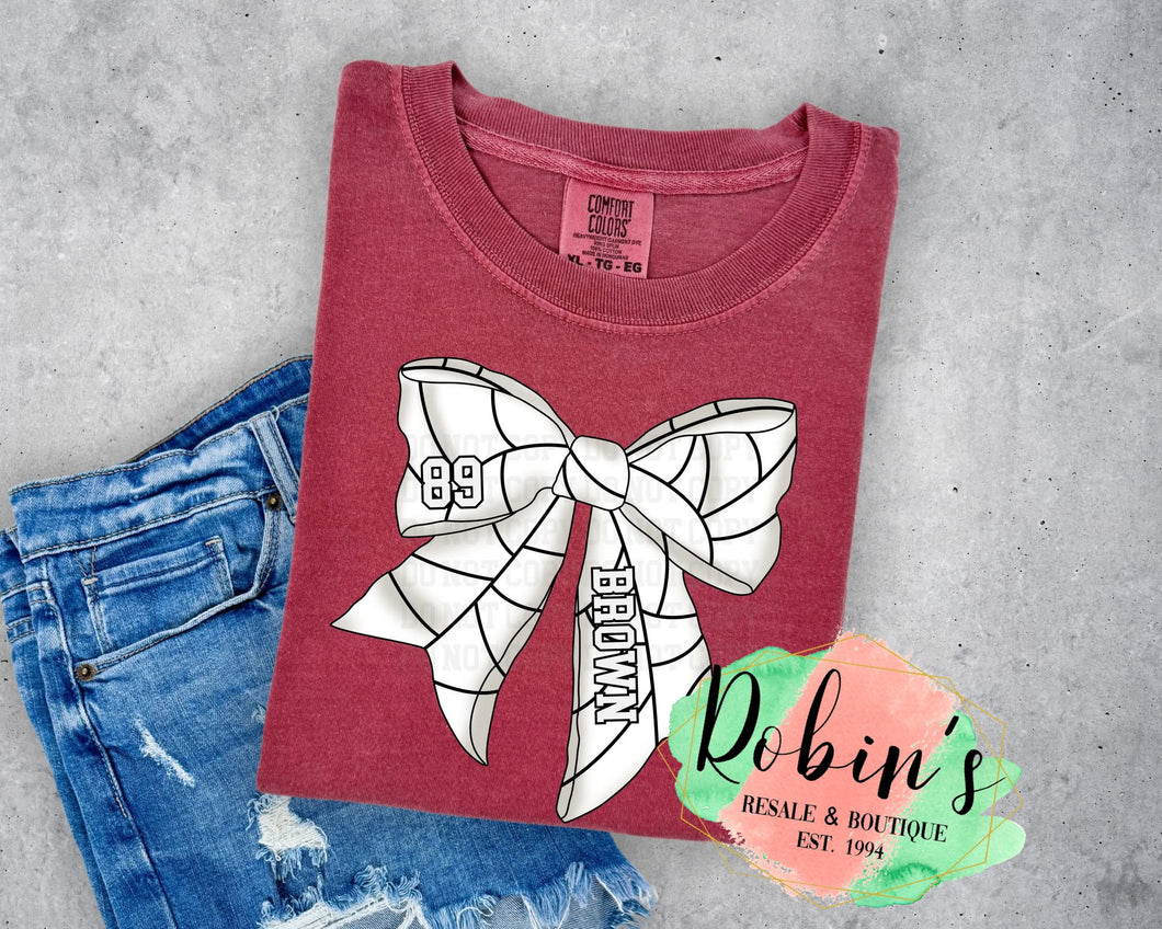 Custom Volleyball Comfort Colors Tee Preorder