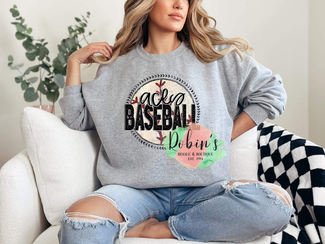 Aces Baseball Tee or Sweatshirt Preorder