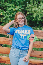 Load image into Gallery viewer, Foxes Gingham Bow Tee, Sweatshirt, Hoodie Preorder
