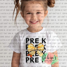 Load image into Gallery viewer, Pencil Bow Grade- Back To School Preorder
