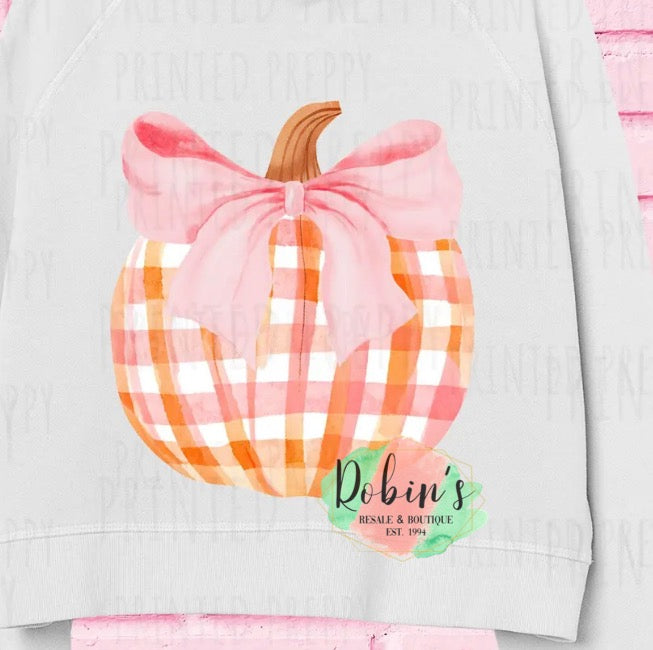 Preppy Pumpkin Comfort Colors Tshirt