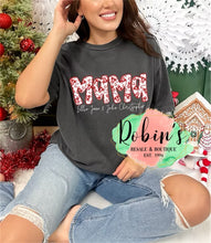 Load image into Gallery viewer, Comfort Colors CUSTOM Candy Cane Tee Preorder
