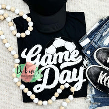 Load image into Gallery viewer, Soccer Game Day Chenille Patch Sweatshirt
