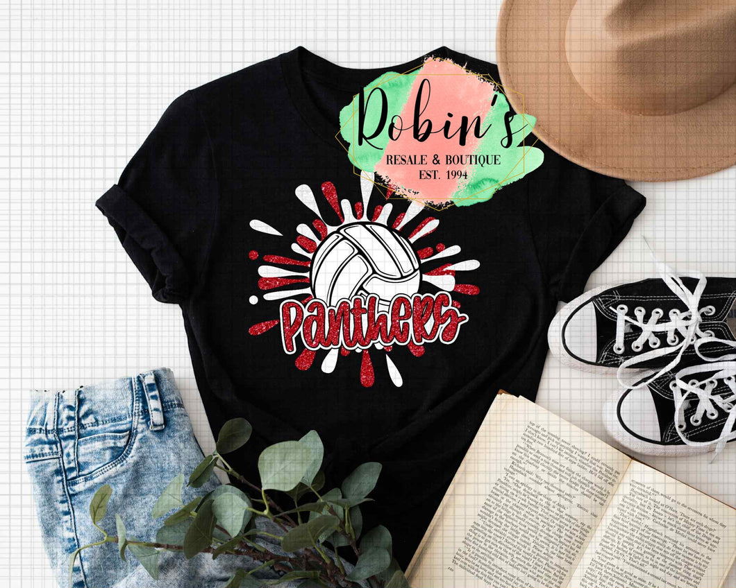 Panthers Volleyball Tee or Sweatshirt Preorder