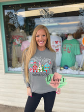 Load image into Gallery viewer, Hometown Christmas Owensboro Comfort Colors Long Sleeve Tee Preorder
