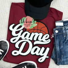 Load image into Gallery viewer, Preorder Basketball Game Day Chenille Patch Sweatshirt
