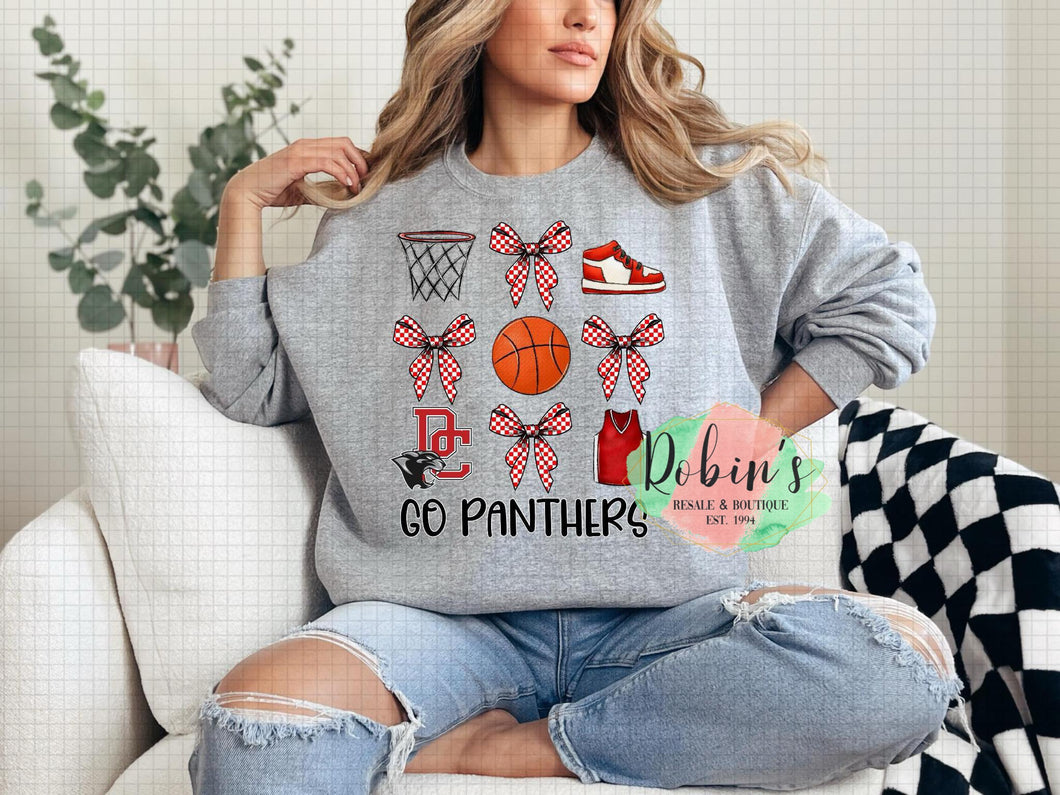 Daviess County Panthers Basketball Tee,Sweatshirt or Hoodie Preorder