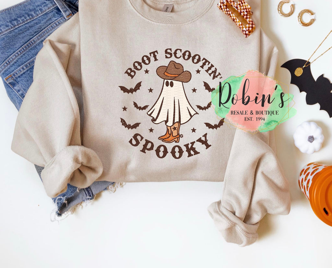 Boot Scootin Spooky Tee or Sweatshirt Preorder