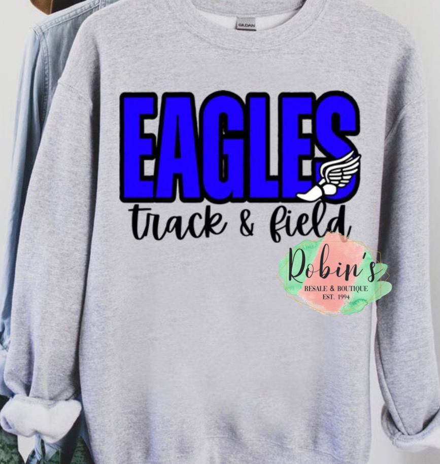 Apollo Eagles Track & Field Tee, Sweatshirt or Hoodie Preorder