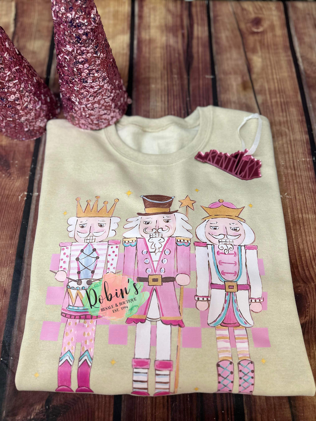 Pink Nutcrackers Tee, Sweatshirt or Hoodie Preorder