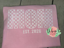 Load image into Gallery viewer, Mom Est. 2026 Comfort Colors Tee
