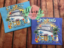 Load image into Gallery viewer, Spending Our Kids Inheritance One Cruise At A Time Comfort Colors Tee
