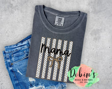 Load image into Gallery viewer, Custom Polka Dots Title Comfort Colors Tee
