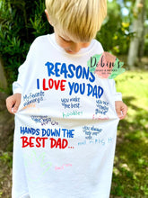 Load image into Gallery viewer, Reasons I Love You Dad…preorder!
