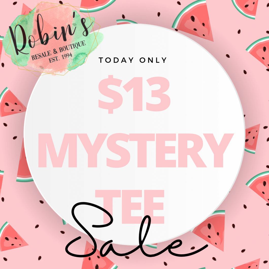 $13 Mystery Tee Sale