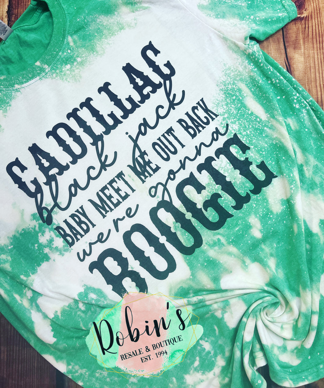 Cadillac Black Jack Bleached Tee