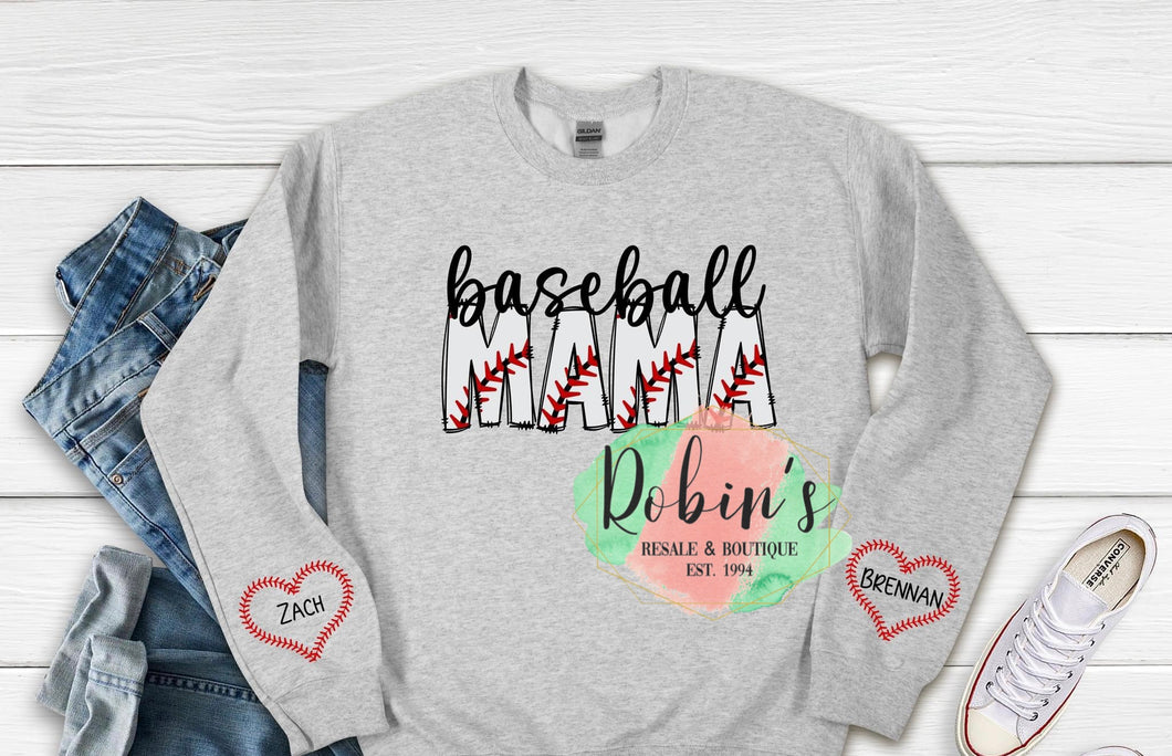 Custom Baseball Sweatshirt