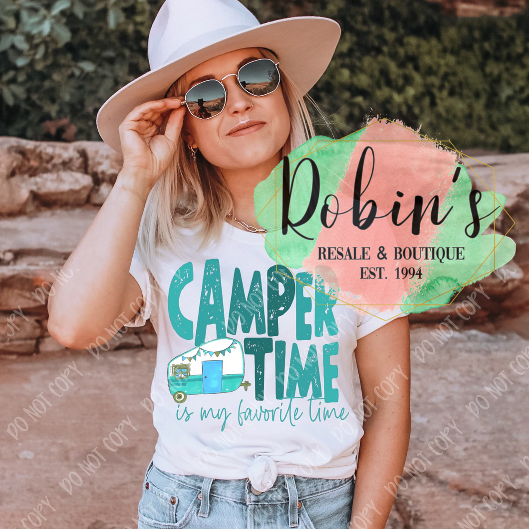 Camper Time Tee or Tank