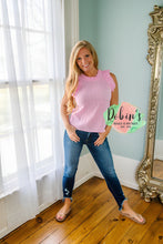 Load image into Gallery viewer, Pink Ruffle Tank
