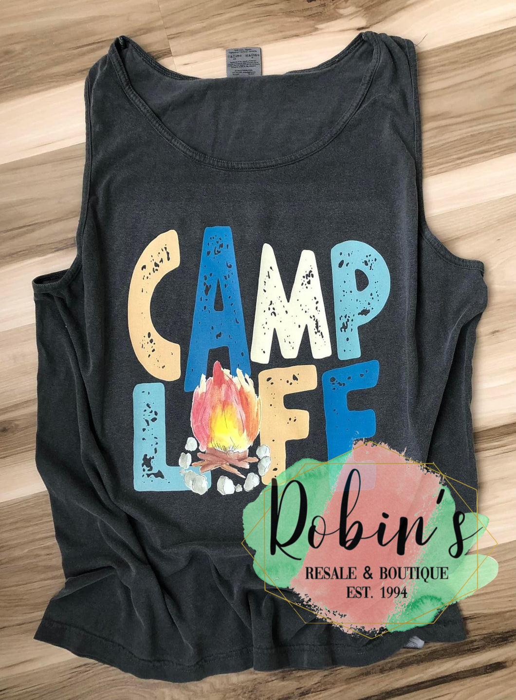 Camp Life Comfort Colors Tank 🔥